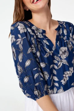 Adelaide Floral Michi Top