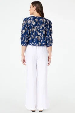 Adelaide Floral Michi Top