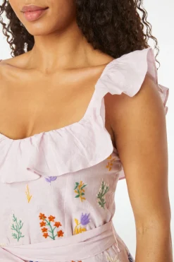 Afina Embroidery Keira Dress