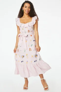 Afina Embroidery Keira Dress