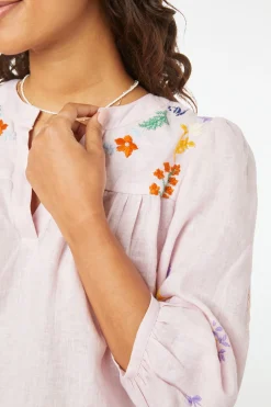 Afina Embroidery Michi Top