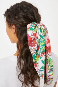 Ashbury Floral Scarf Scrunchie