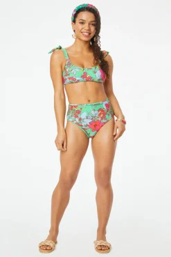 Ashbury Floral Tie Shoulder Bralette