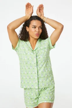 Bunny Luck Polo Pajamas