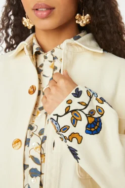 Davina Embroidery Adara Jacket