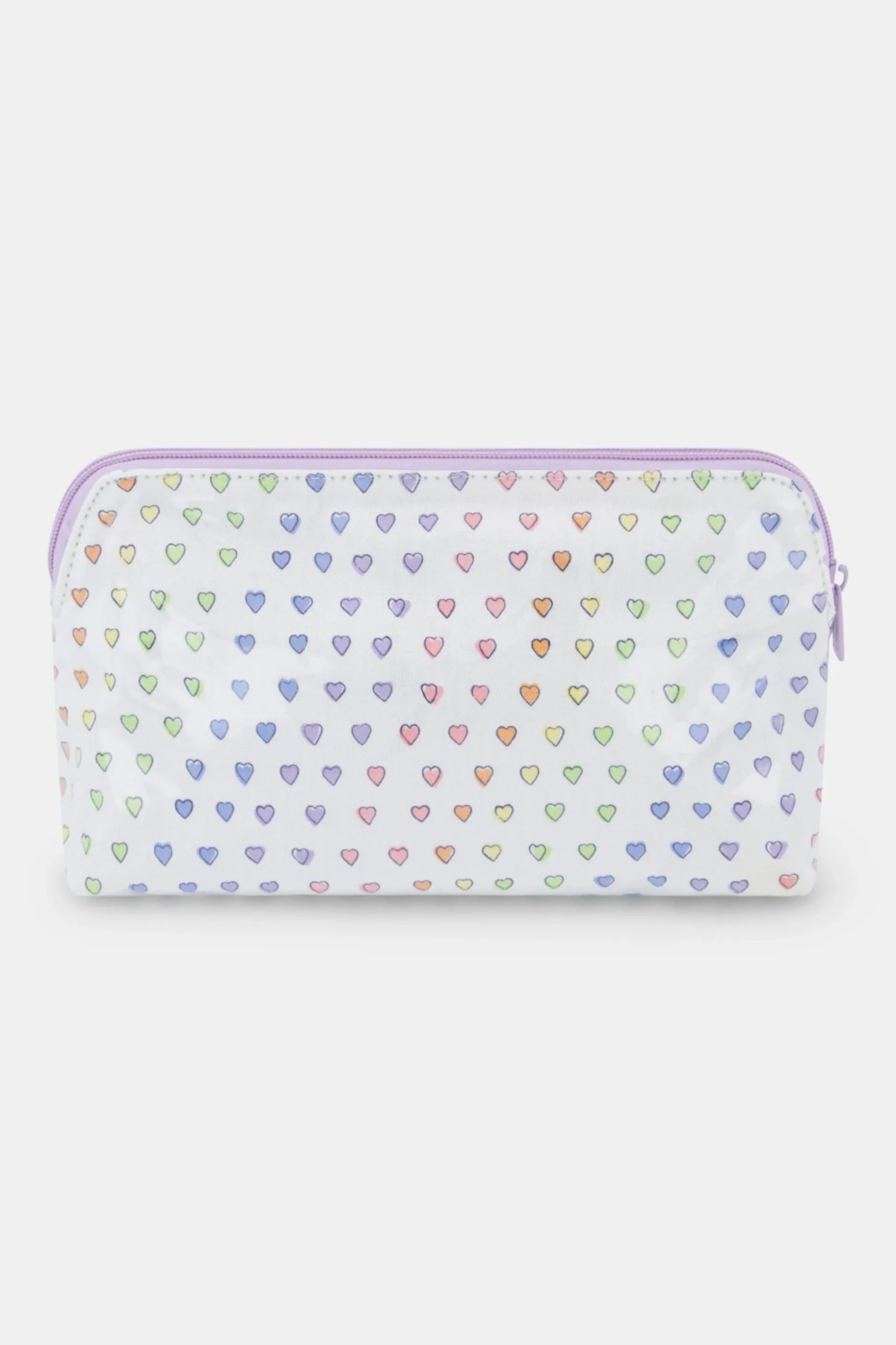 Disco Hearts Makeup Bag