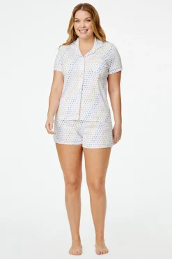 Disco Hearts Polo Pajamas