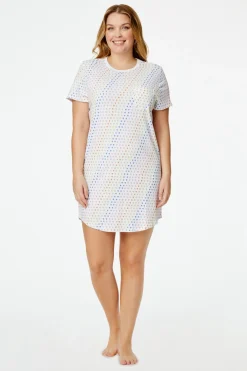 Disco Hearts T-Shirt Dress