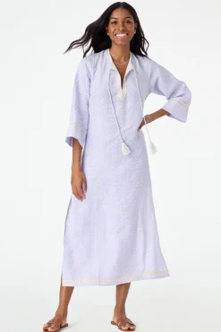 Ditsy Daisy Embroidered Punta Long Kurta