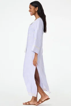 Ditsy Daisy Embroidered Punta Long Kurta