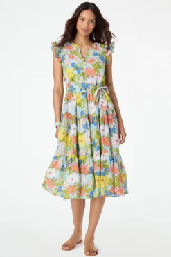 Eva Floral Paulina Dress