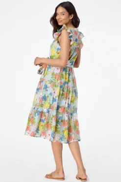 Eva Floral Paulina Dress