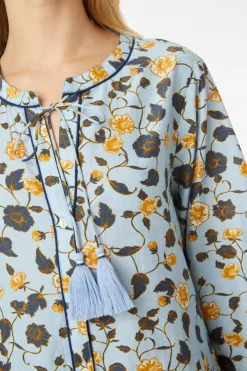 Evandra Floral Chahna Kurta
