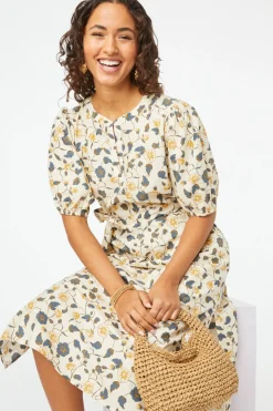 Evandra Floral Luca Caftan