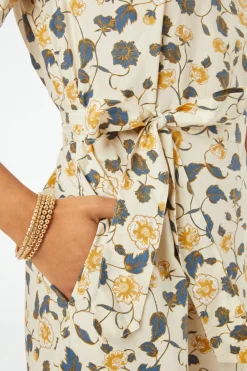 Evandra Floral Luca Caftan
