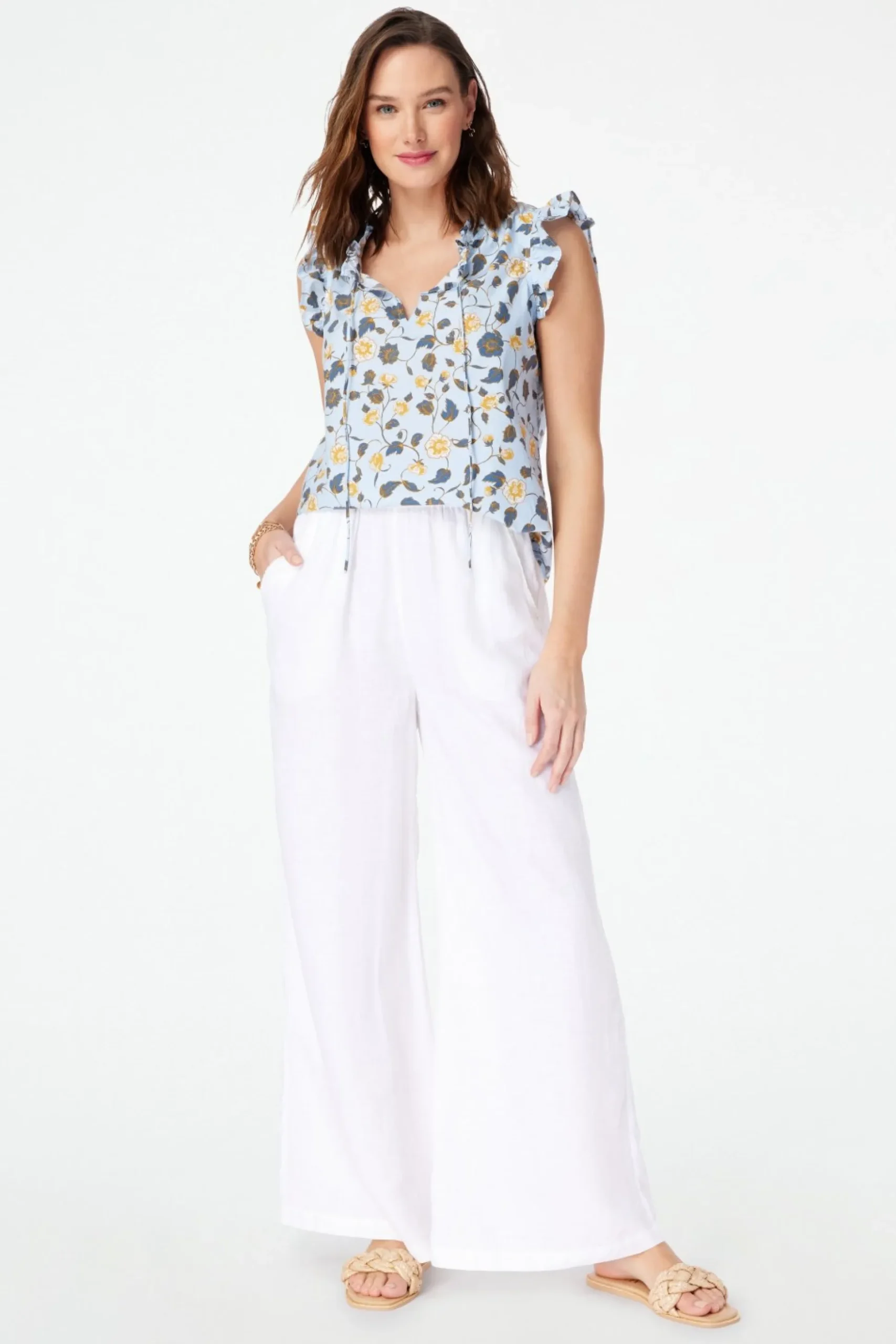 Evandra Floral Steffie Top