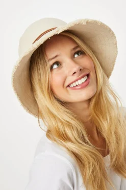 Fringed Bucket Hat