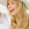 Fringed Panama Continental Hat