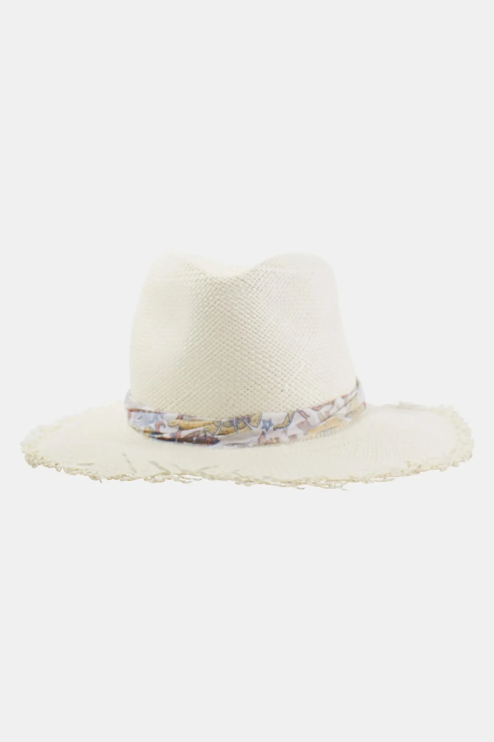 Fringed Panama Continental Hat