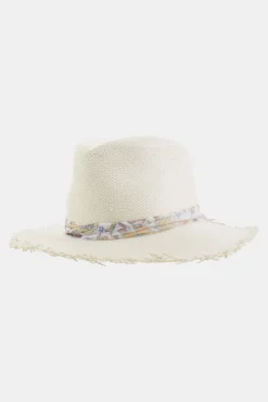 Fringed Panama Continental Hat