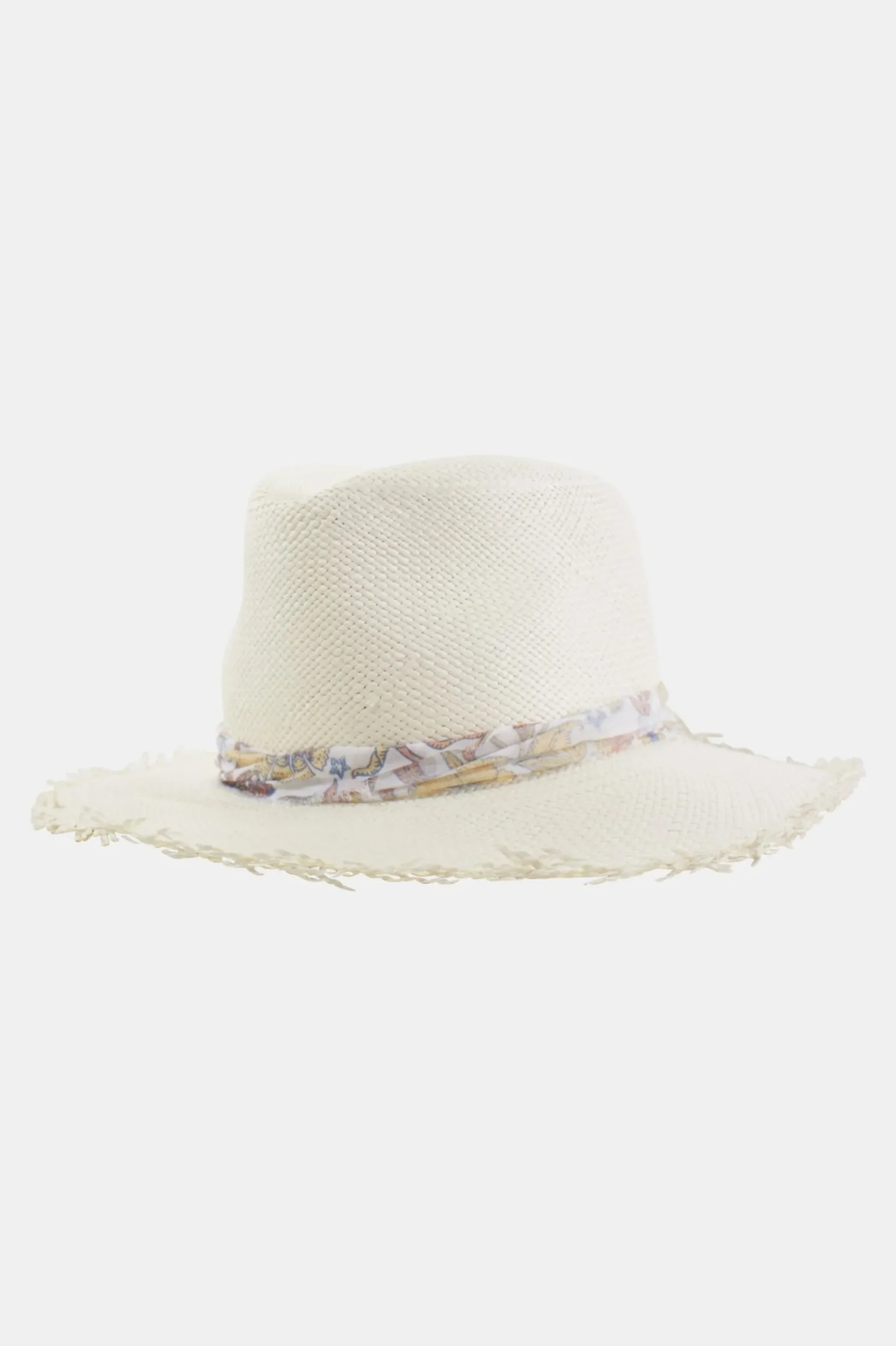 Fringed Panama Continental Hat