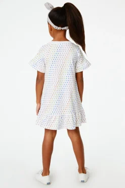 Girls Disco Hearts Esme Dress