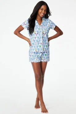 Greenwich Monkey Polo Pajamas