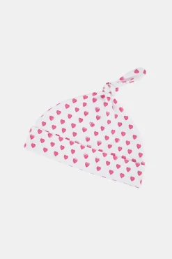 Hearts Baby Hat