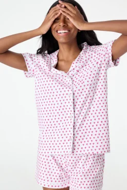 Hearts Polo Pajamas