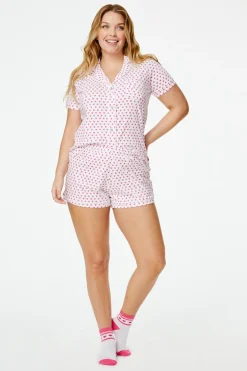 Hearts Polo Pajamas