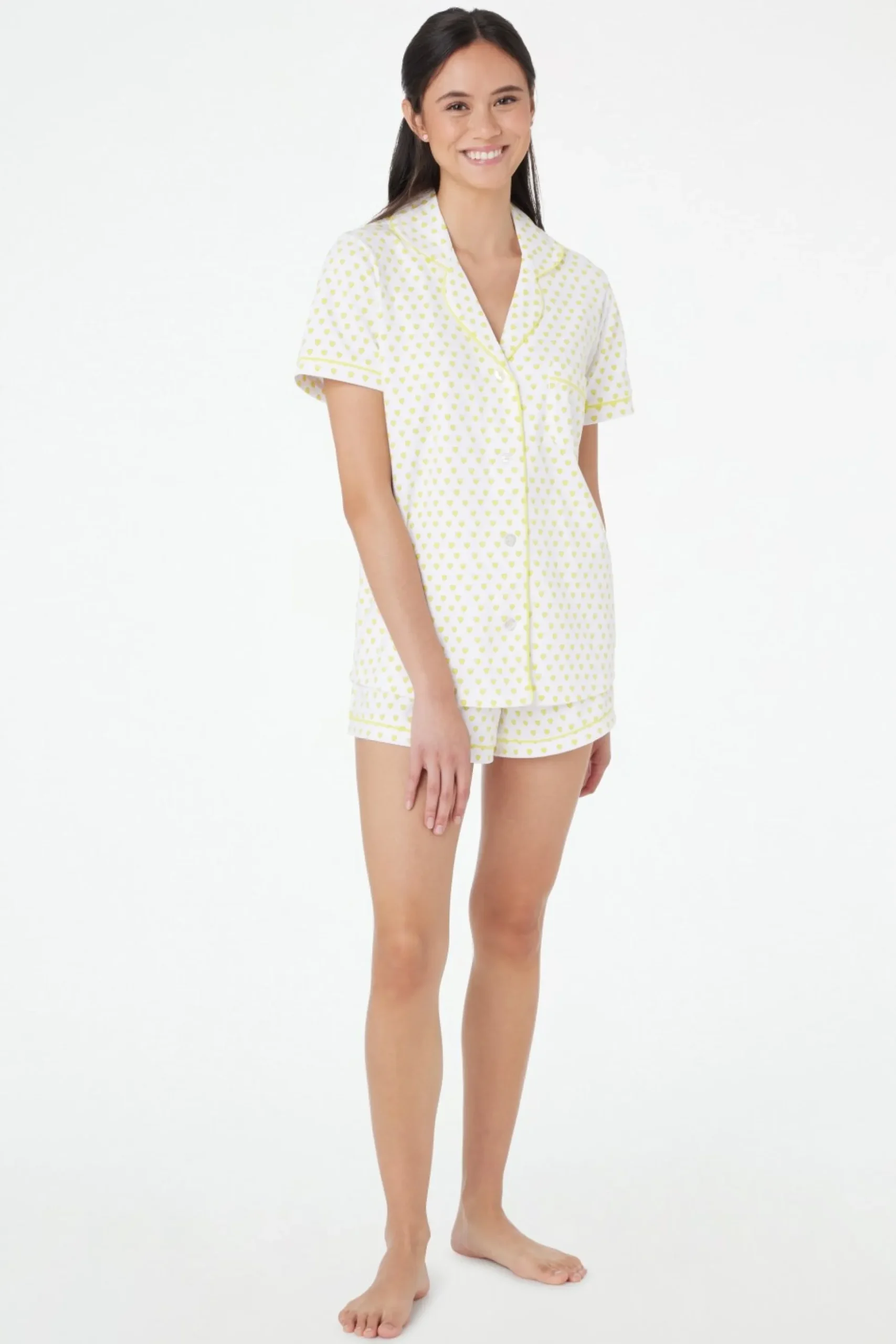 Hearts Polo Pajamas