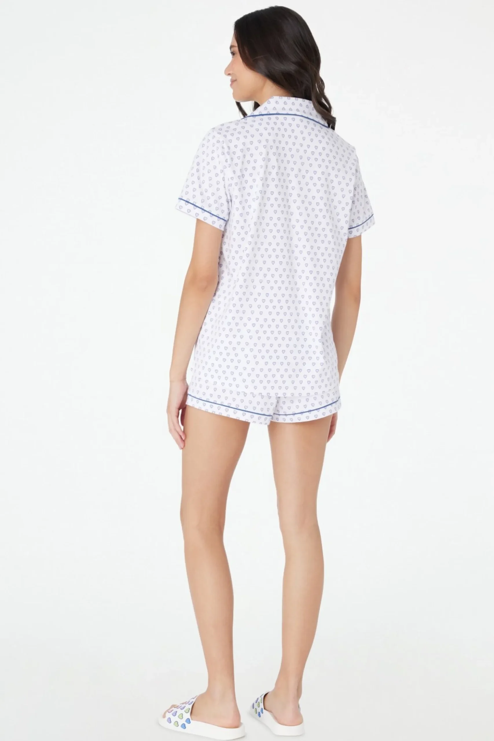 Hearts Polo Pajamas
