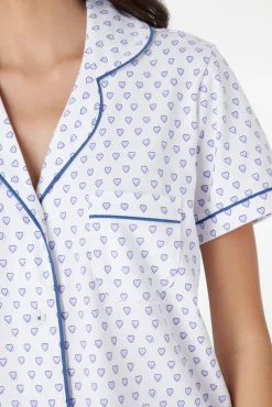 Hearts Polo Pajamas