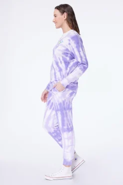 Hearts Tie Dye Crewneck