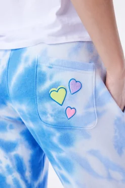 Hearts Tie Dye Sweatpants