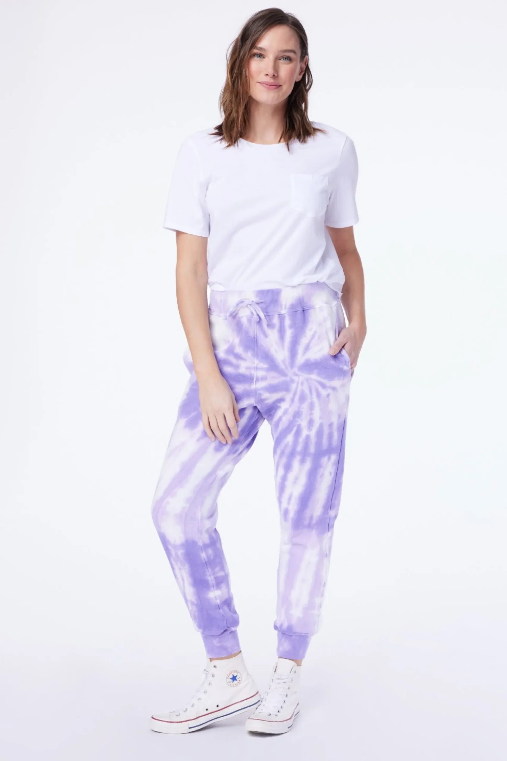 Hearts Tie Dye Sweatpants