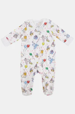 Infant Birthday Bonanza Zipper Footie