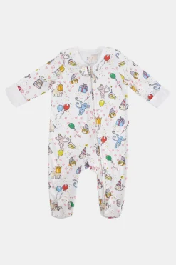 Infant Birthday Bonanza Zipper Footie