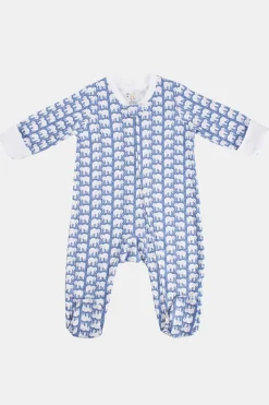 Infant Hathi Zipper Footie