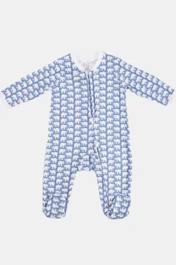 Infant Hathi Zipper Footie
