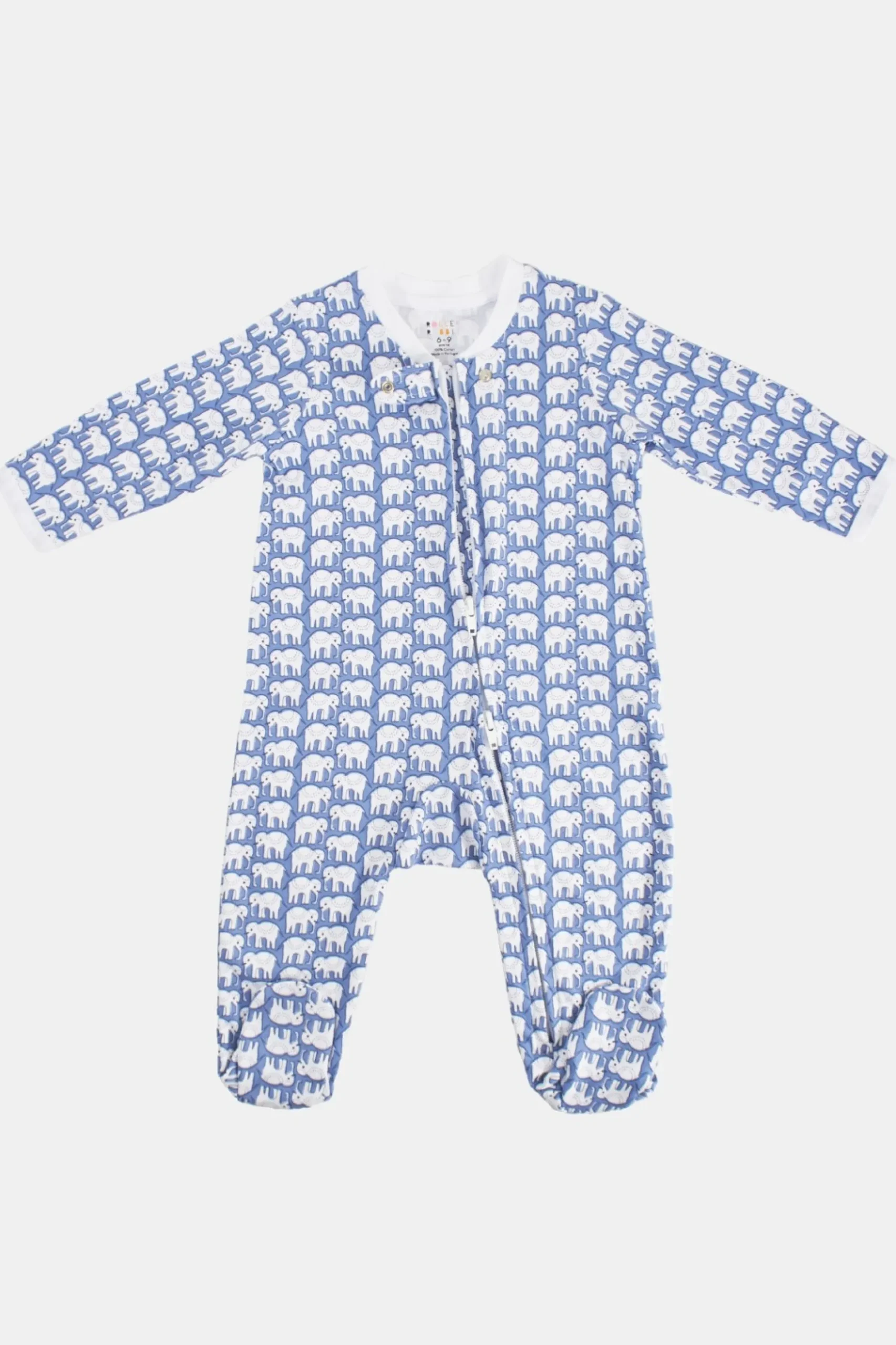 Infant Hathi Zipper Footie
