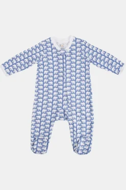 Infant Hathi Zipper Footie