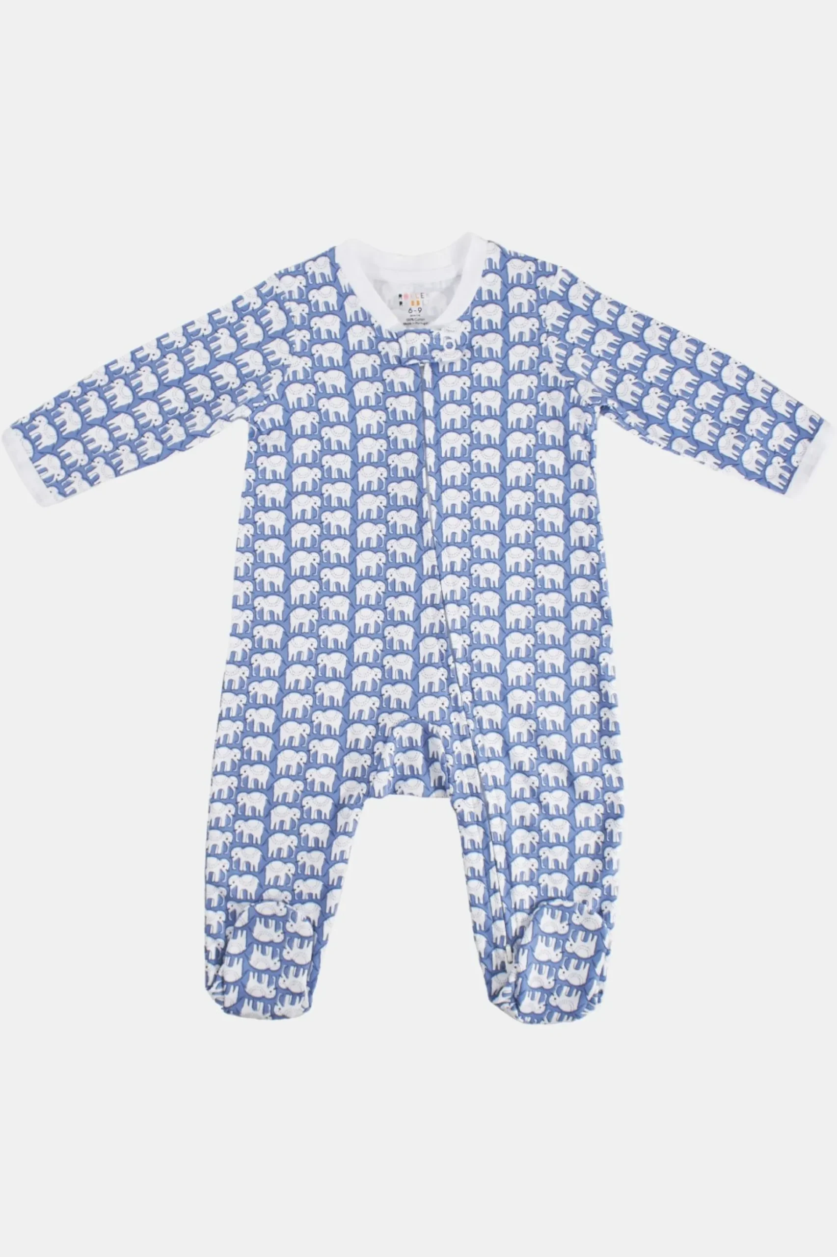 Infant Hathi Zipper Footie