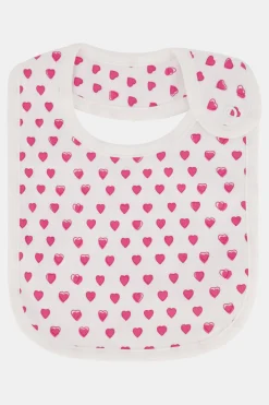 Infant Hearts Bib