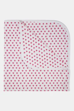 Infant Hearts Receiving Blanket