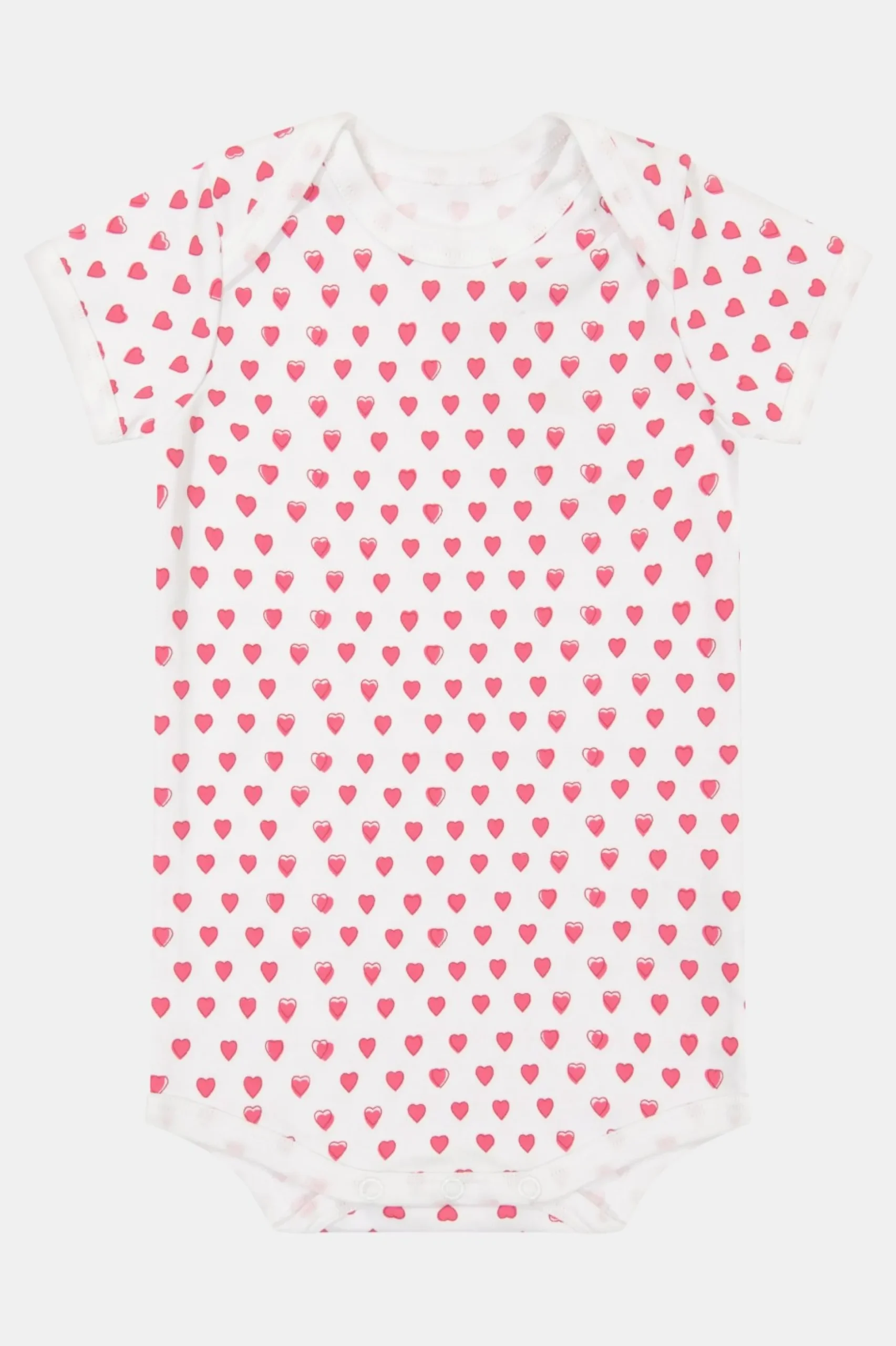 Infant Hearts Short Sleeve Onesie