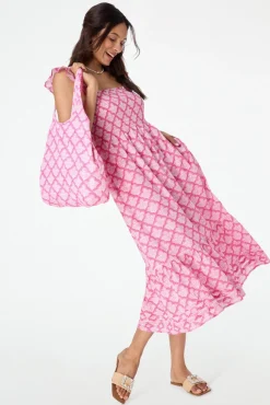 Jemina Reversible Shopping Tote