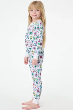 Kids Back To School Monkey Pajamas