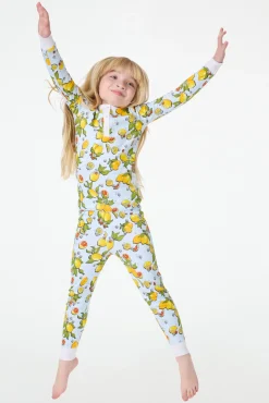 Kids Citrus Hearts Pajamas