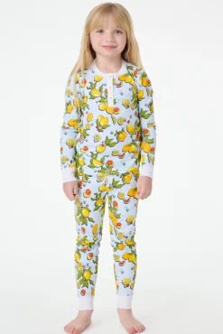 Kids Citrus Hearts Pajamas